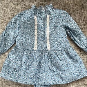 NWOT. Janie and Jack Dress with matching bloomer.
